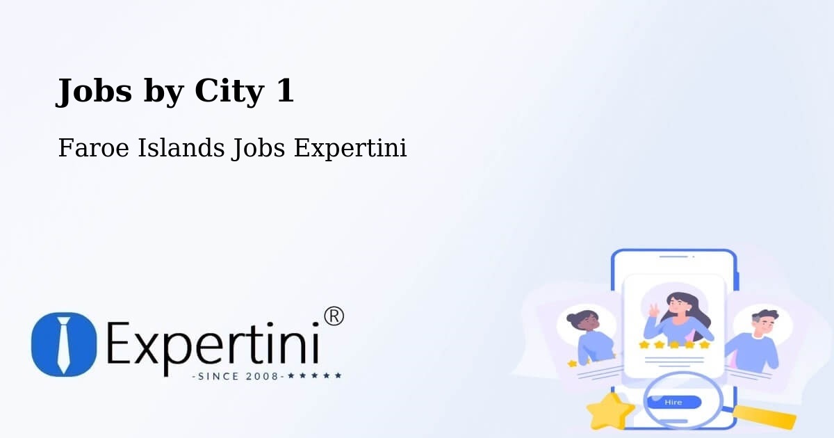 City Jobs in Faroe Islands - Expertini